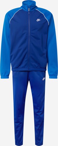 Nike Sportswear Jogginganzug in Blau: predná strana