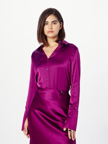 PATRIZIA PEPE Blouse in Purple: front