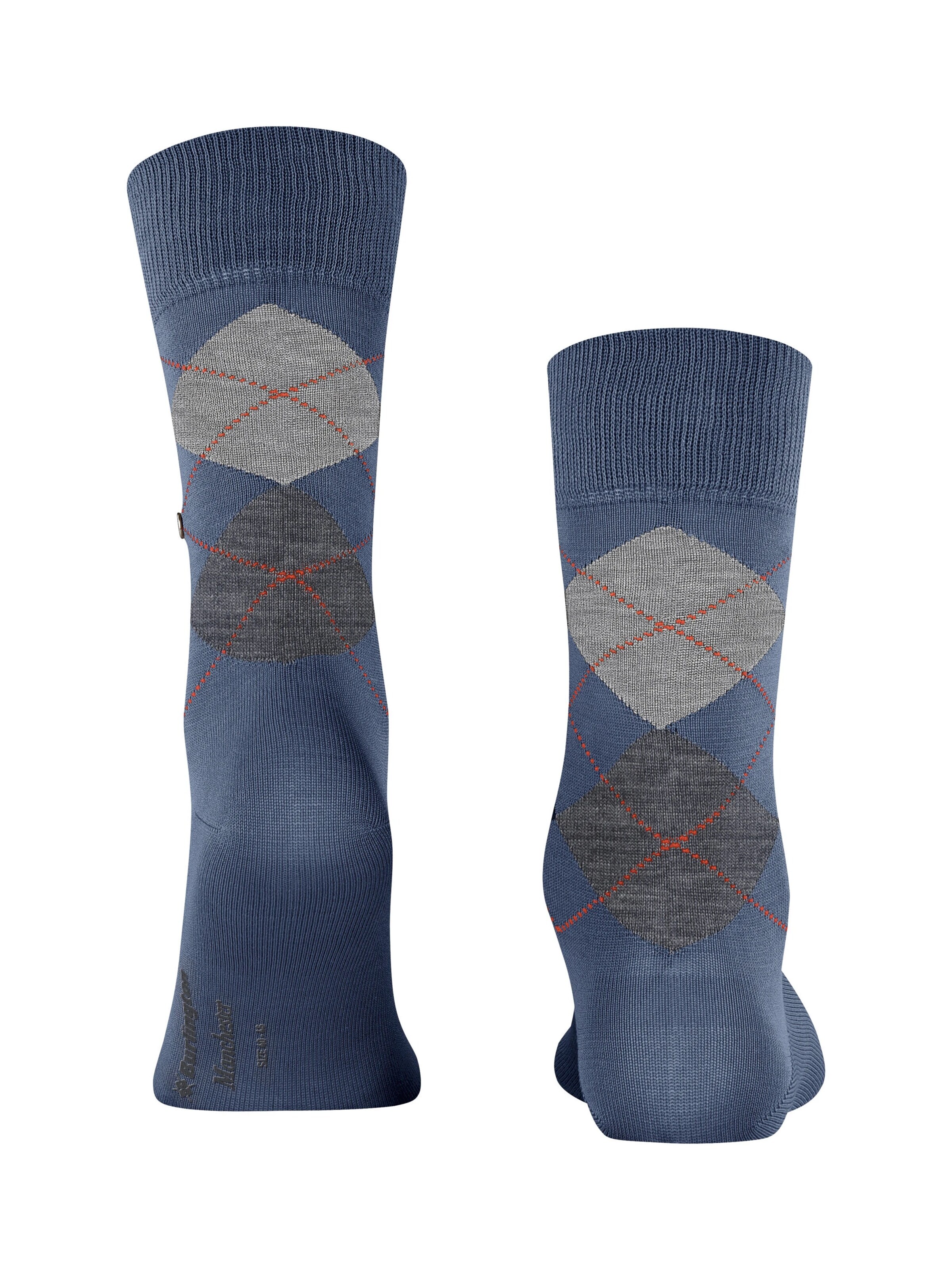 BURLINGTON Socks 'Manchester' in Blue