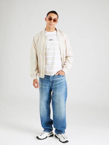 LEVI'S ® Shirt 'SS Relaxed Baby Tab Tee' in Beige