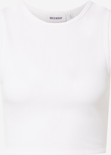 WEEKDAY Top - bílá, Produkt