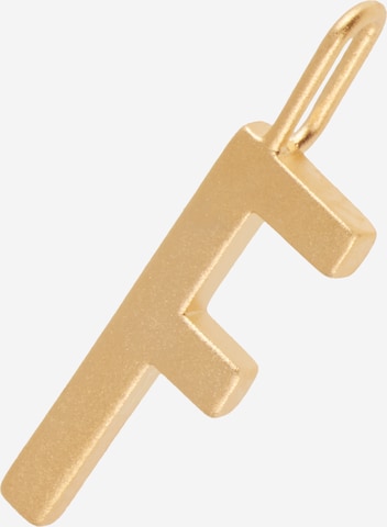 Design Letters Hangers in Goud: voorkant