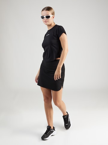 Calvin Klein Sport Funkčné tričko 'HYBRID' - Čierna