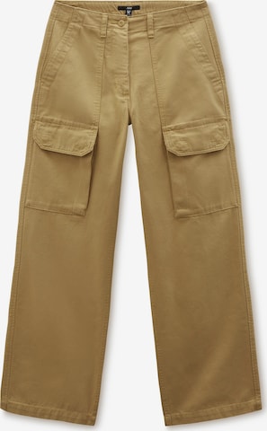 Wide leg Pantaloni cargo 'ARROYO' di VANS in beige: frontale
