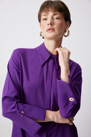 Touche Prive Bluse in Lila