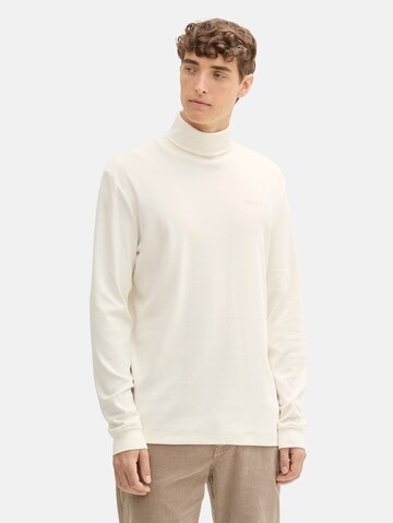 TOM TAILOR DENIM Shirt in White: front