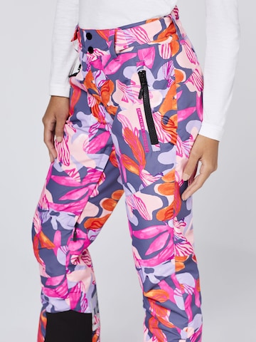 CHIEMSEE Regular Sporthose in Lila