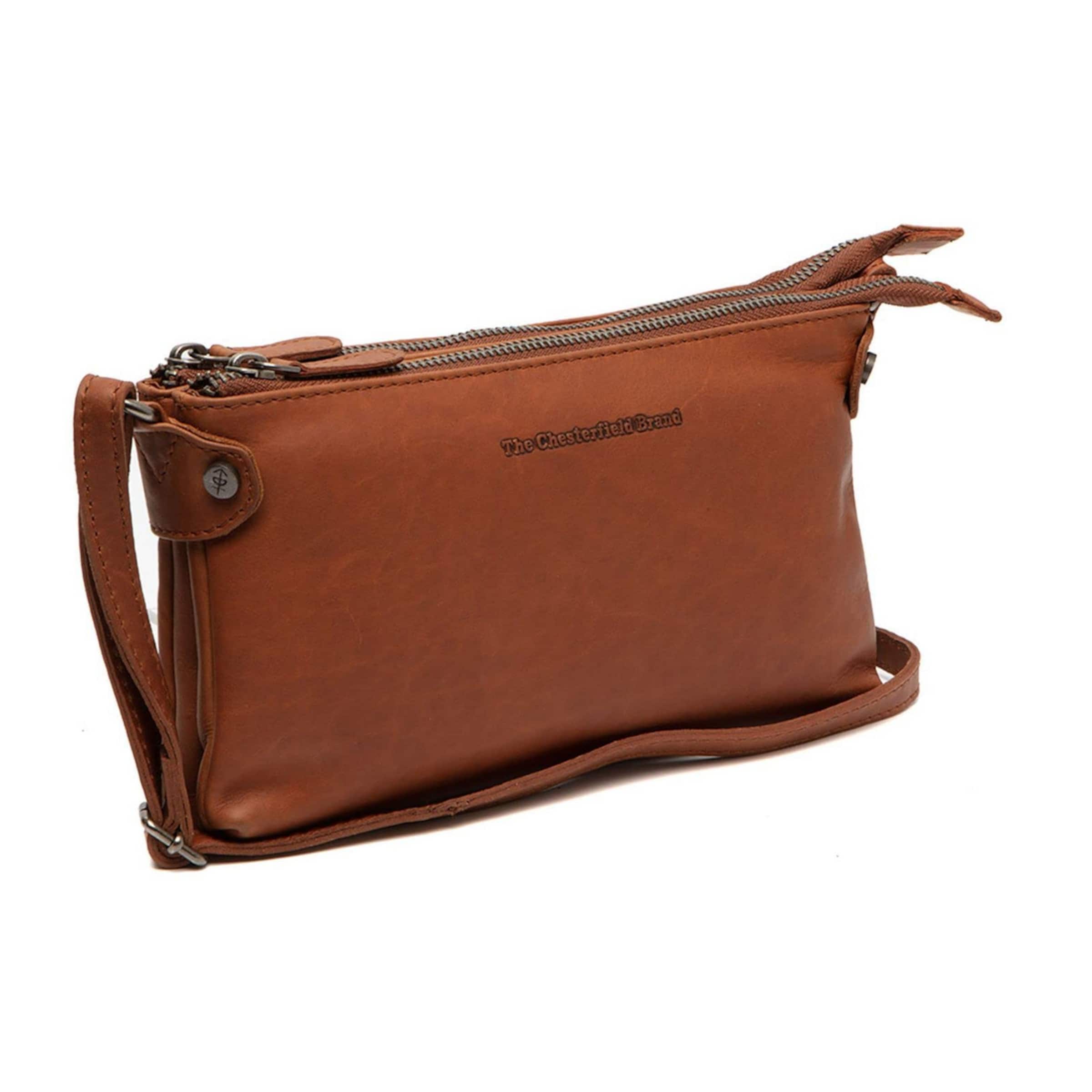 The Chesterfield Brand Handbag in Brown: front