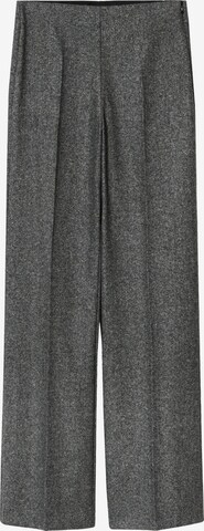 MANGO Normální Kalhoty s puky 'BLAKE' – šedá: přední strana