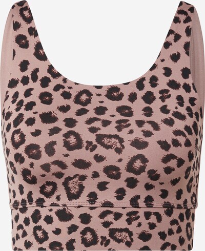 Hey Honey Sport-BH en taupe / schwarz, Vue avec produit