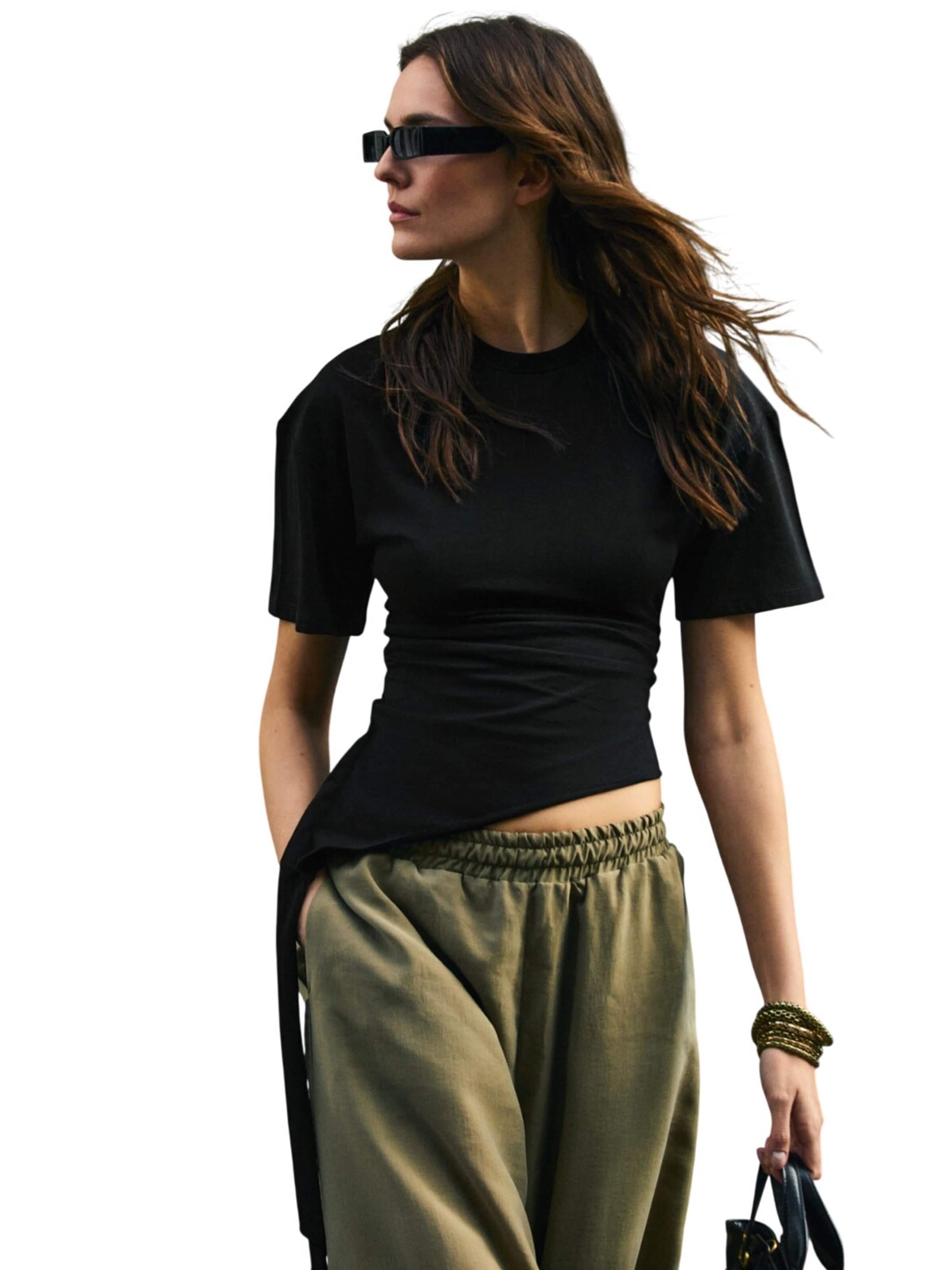 Grimelange Blouse in Black