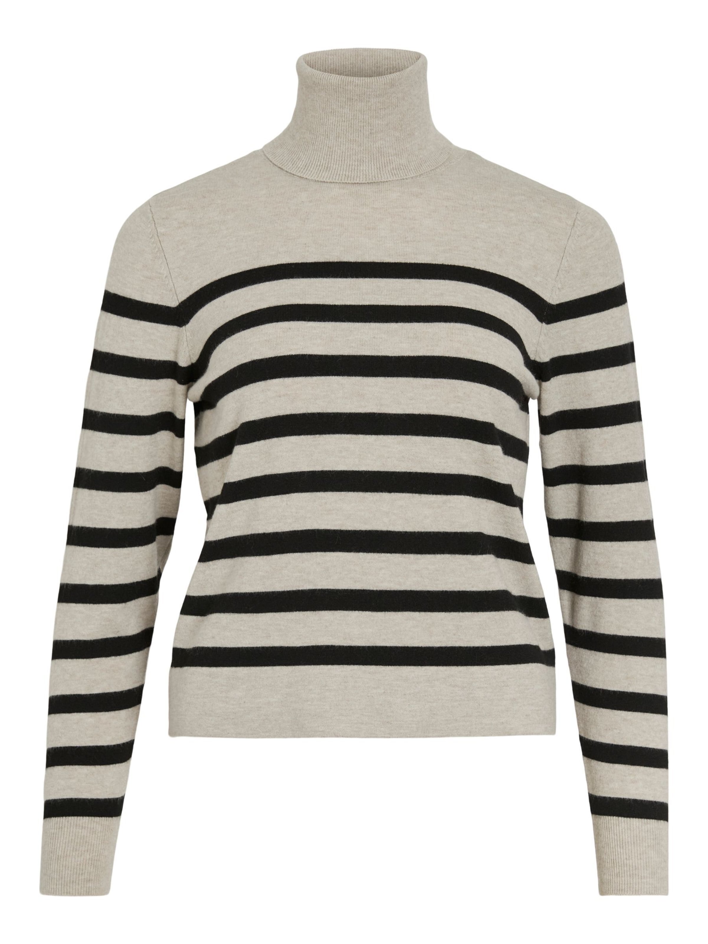 VILA Pullover 'KERRY' i beige / sort, Produktvisning