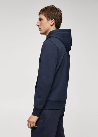 MANGO MAN Sweatshirt 'Bono' in Blau