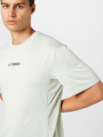 ADIDAS TERREX Functioneel shirt 'Multi' in Groen