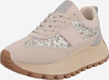 Ital-Design Sneaker in Beige: Vorderseite