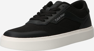 melns Calvin Klein Zemie brīvā laika apavi: no priekšpuses