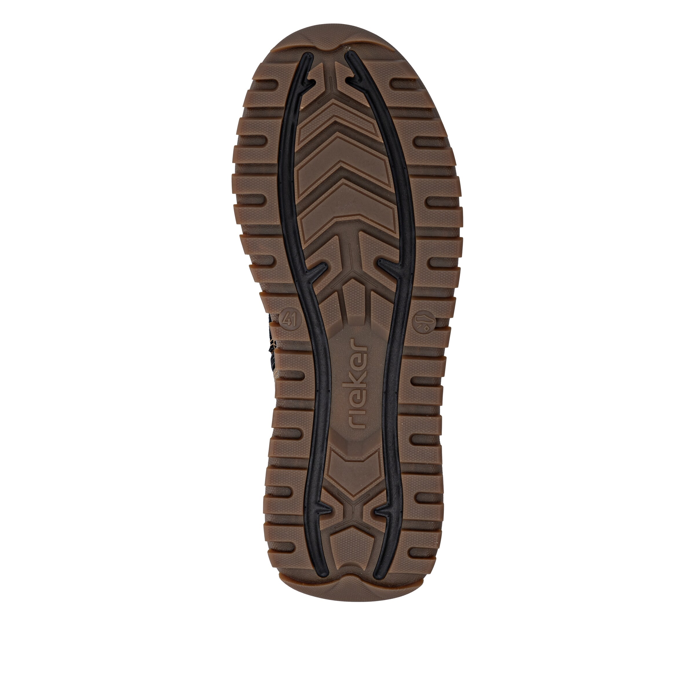 Bottes à lacets 'U1571' Rieker en marron