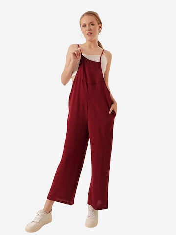 Tuta jumpsuit di Bigdart in rosso: frontale