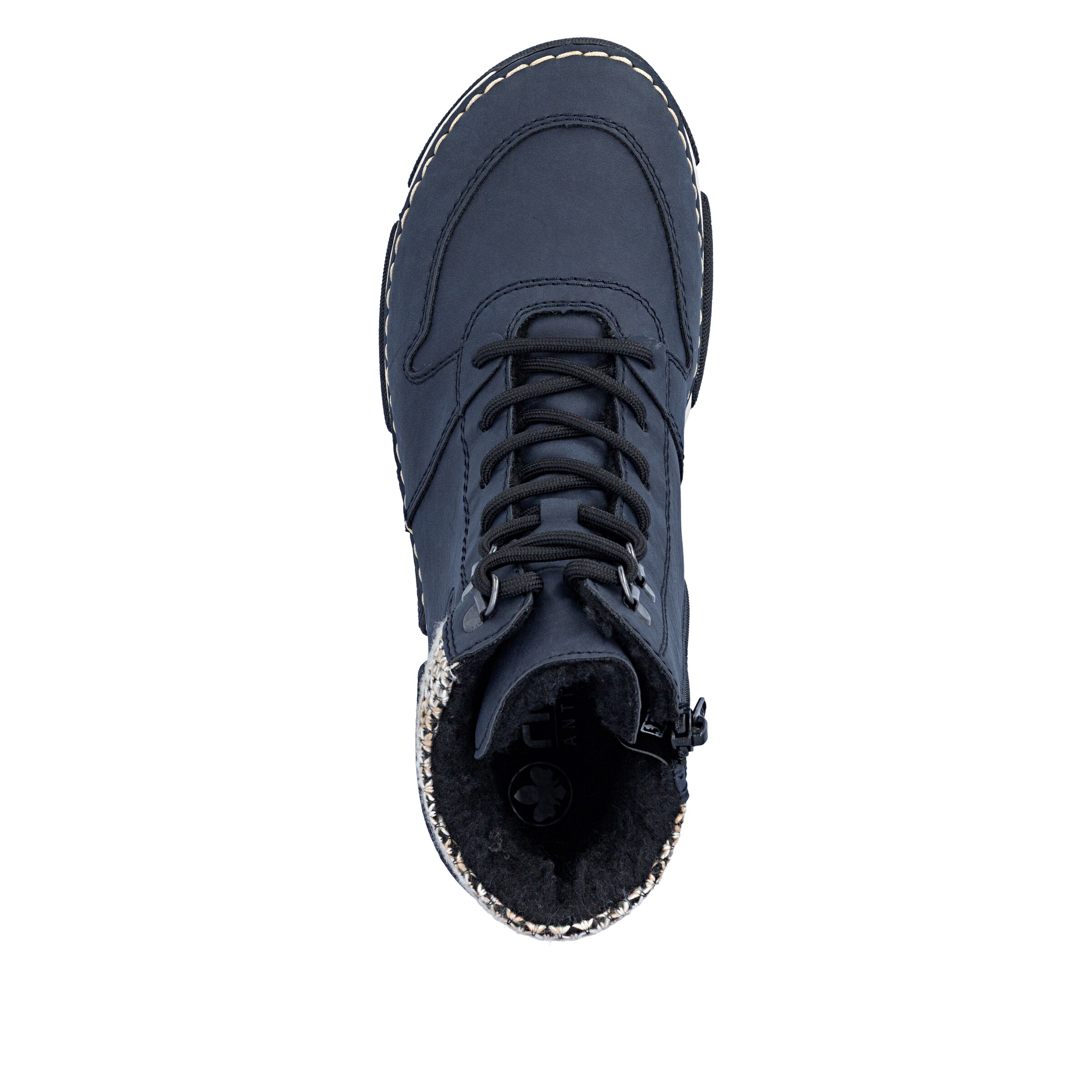 Bottines à lacets Rieker en bleu