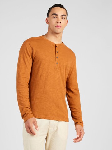 T-Shirt Banana Republic en marron : devant