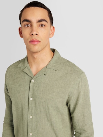 Only & Sons - Regular Fit Camisa 'CAIDEN' em verde