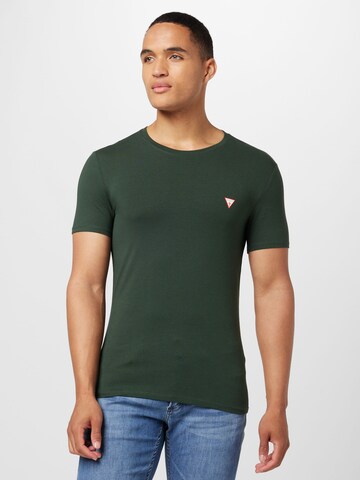 Maglietta di GUESS in verde: frontale