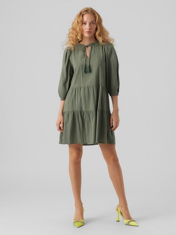 VERO MODA Kleid 'VMPretty' in Grün