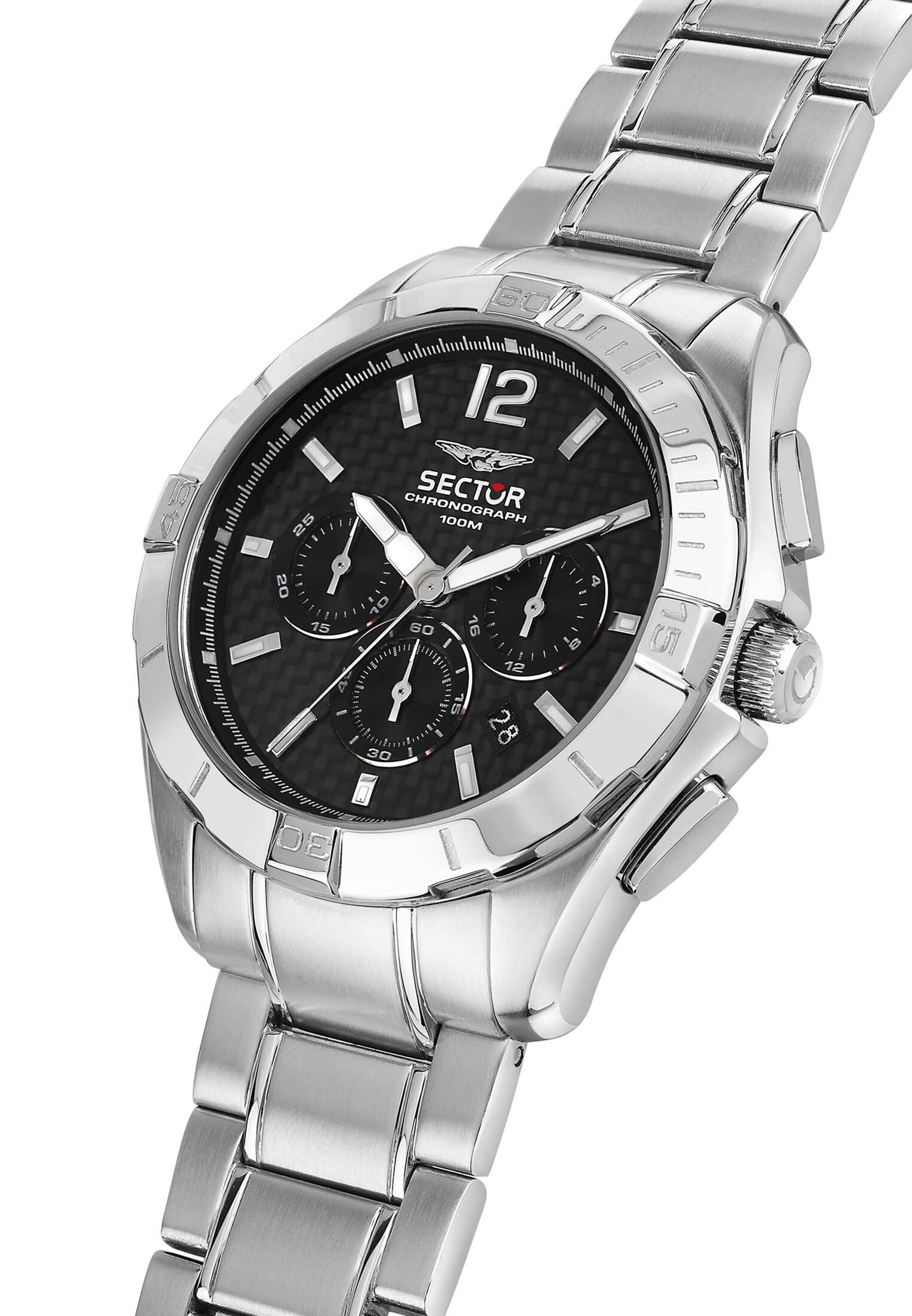 SECTOR Analog Watch in Silver