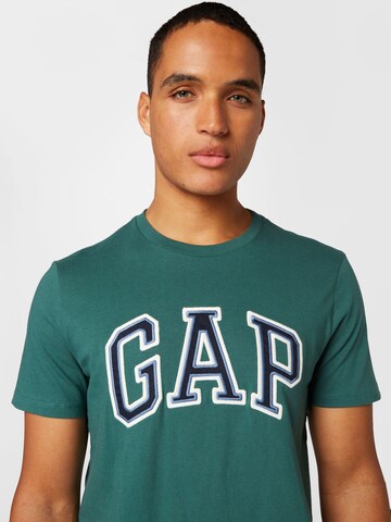 GAP Regularny krój Koszulka w kolorze zielony