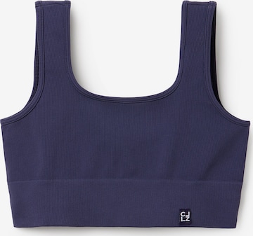 CALZEDONIA Sporttop in Blau: Vorderseite