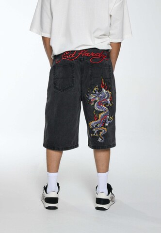 Ed Hardy Regular Jeans i grå