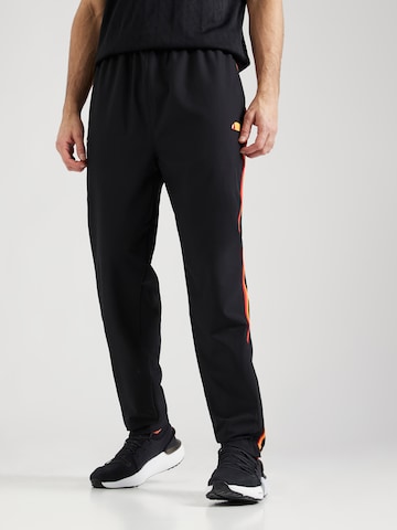 ELLESSE Normalny krój Spodnie sportowe 'Seaton' w kolorze czarny