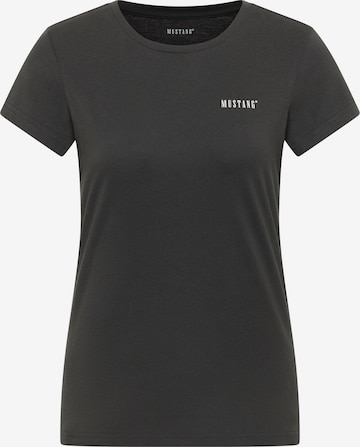MUSTANG Shirt ' Style Loa ' in Schwarz: Vorderseite