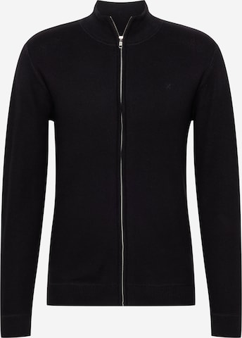 Clean Cut Copenhagen Knit Cardigan 'Lauritz' in Black: front