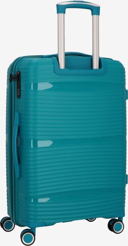 Set di valigie 'Travel Line' di D&N in blu