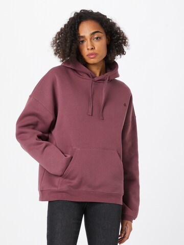 Volcom - Sweatshirt 'Stone Heart II' em roxo: frente