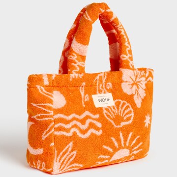 Borsa a mano 'Terry Towel' di Wouf in arancione