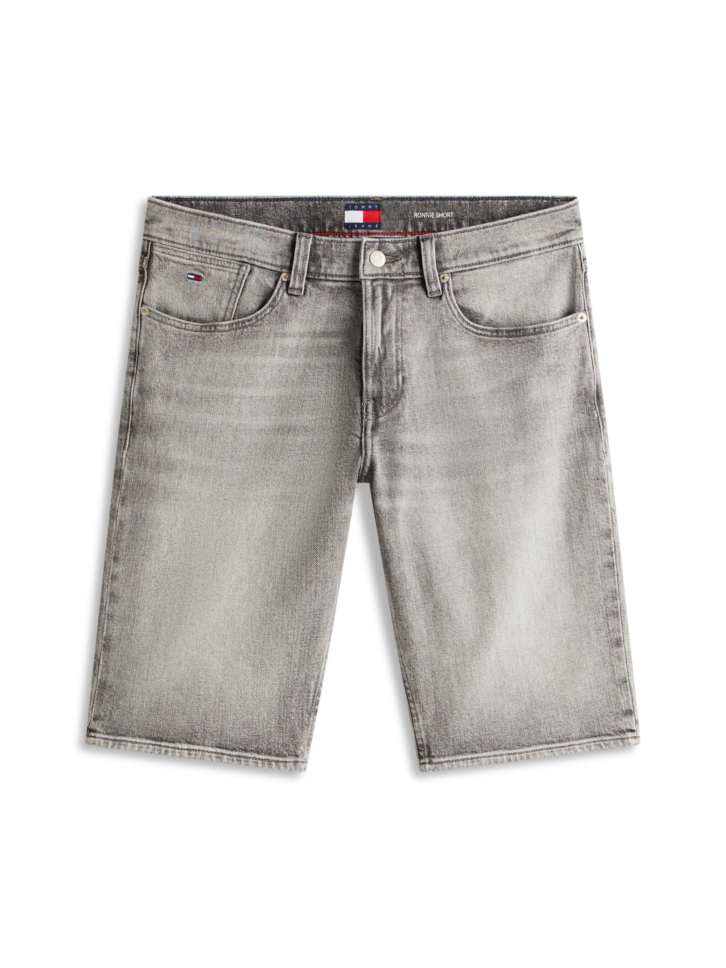 Tommy Jeans Regular Shorts  Ronnie in Grau: Vorderseite