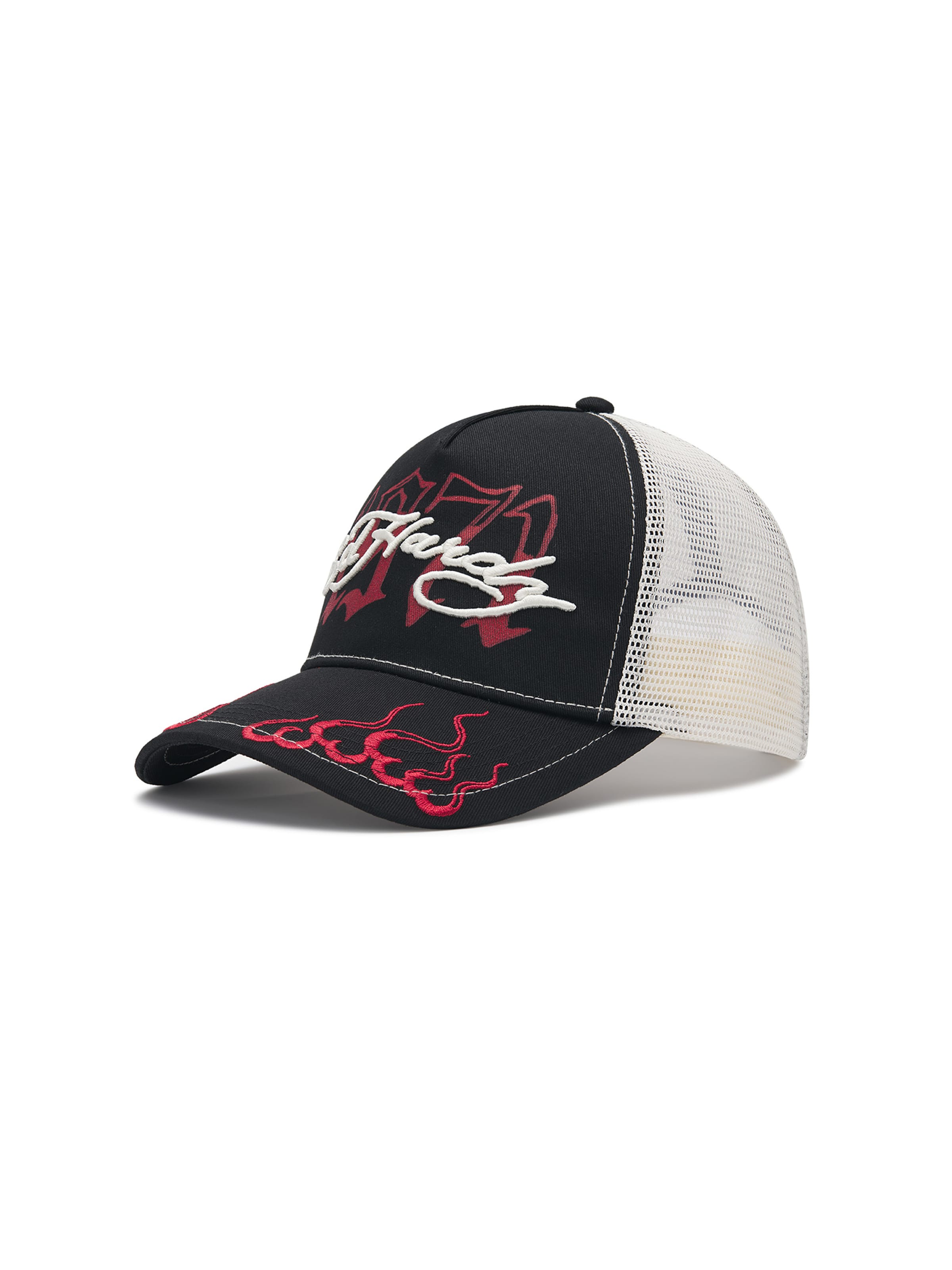Cappello da baseball '1971' di Ed Hardy in nero: frontale