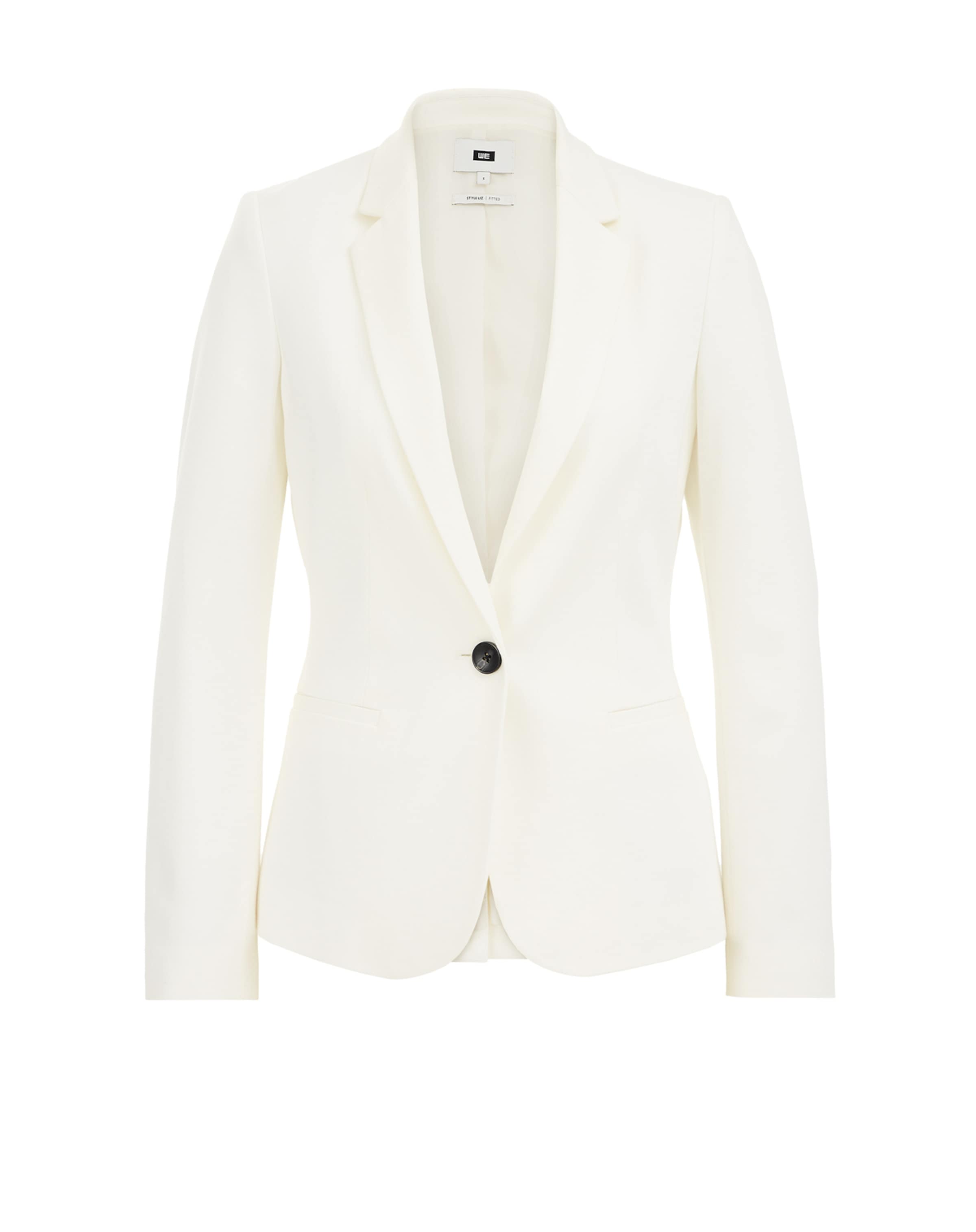 WE Fashion Bleiser, värv valge: eest vaates