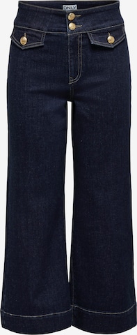 ONLYWide Leg/ Široke nogavice Traperice 'ONLEMILIA' - plava boja: prednji dio