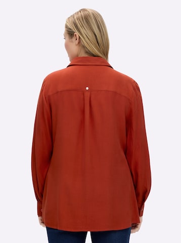 SHEEGO Bluse i orange