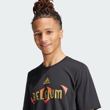 ADIDAS PERFORMANCE Funktionsshirt ' UEFA EURO24™ Belgium Tee ' in Schwarz