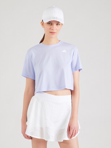 T-shirt fonctionnel 'TE MIN' ADIDAS PERFORMANCE en violet : devant