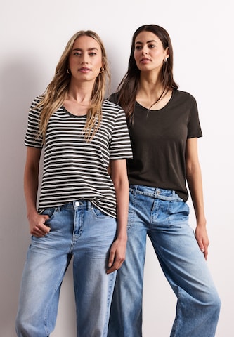 STREET ONE Shirt in Brown: front
