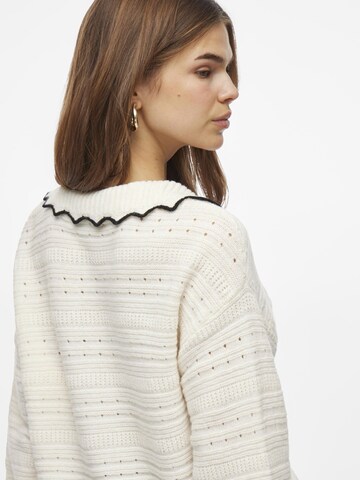 VILA - Jersey en blanco