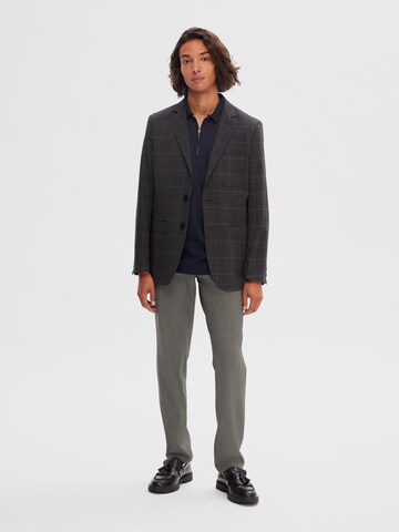 SELECTED HOMME - Ajuste regular Chaqueta saco en marrón