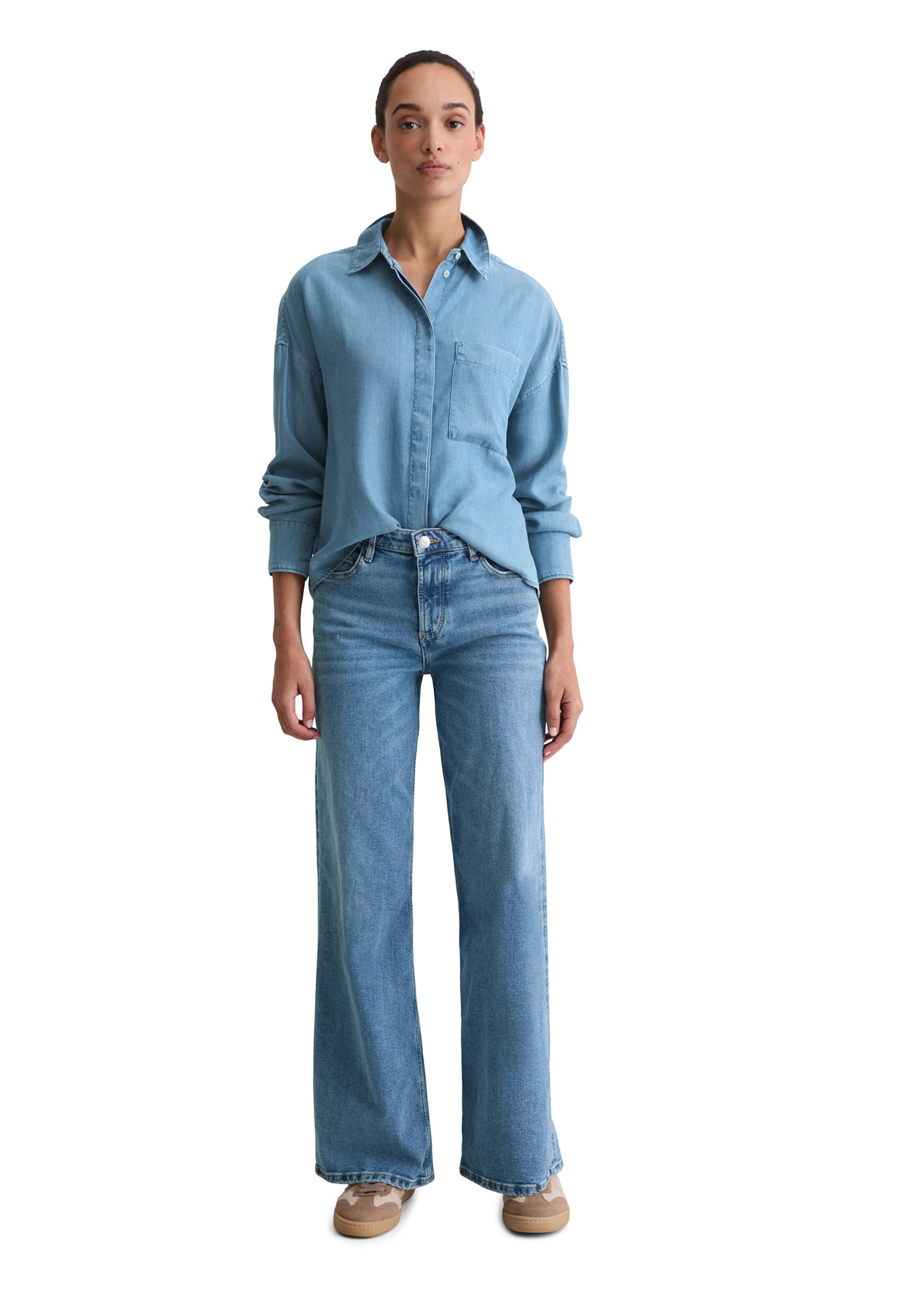 Marc O'Polo Blouse in Blue