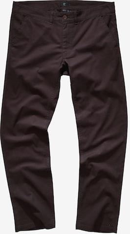 Pantalon chino JP1880 en marron : devant