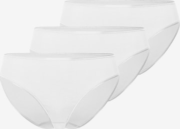 Hanro Panty 'Cotton Seamless' in White: front